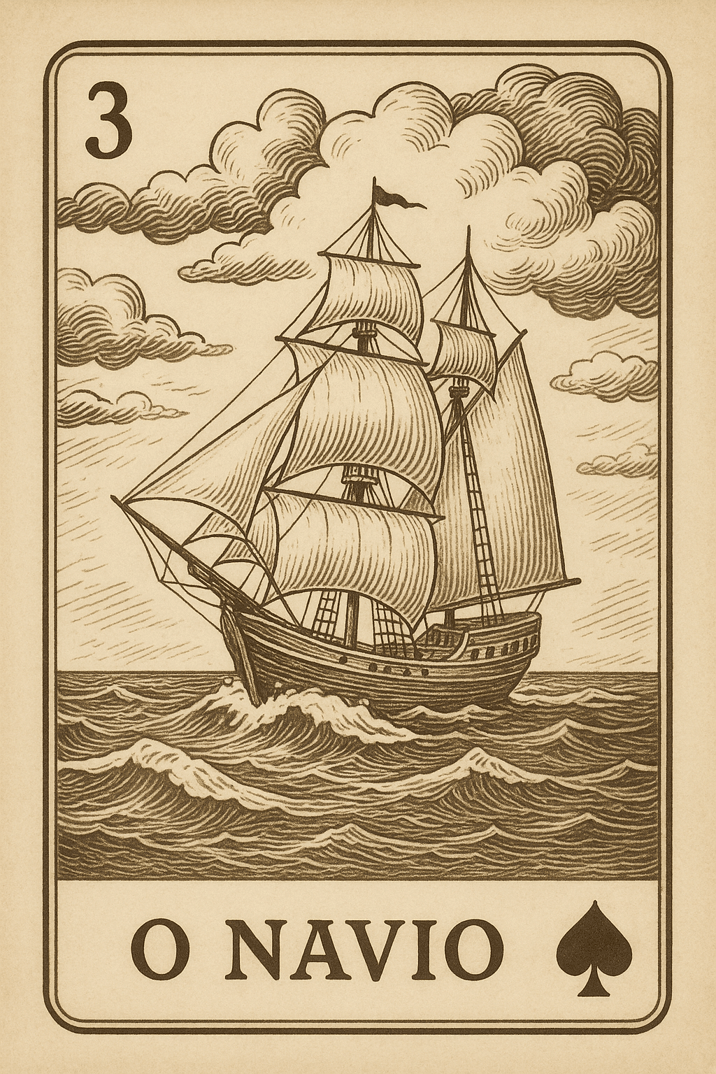 carta 3 baralho cigano