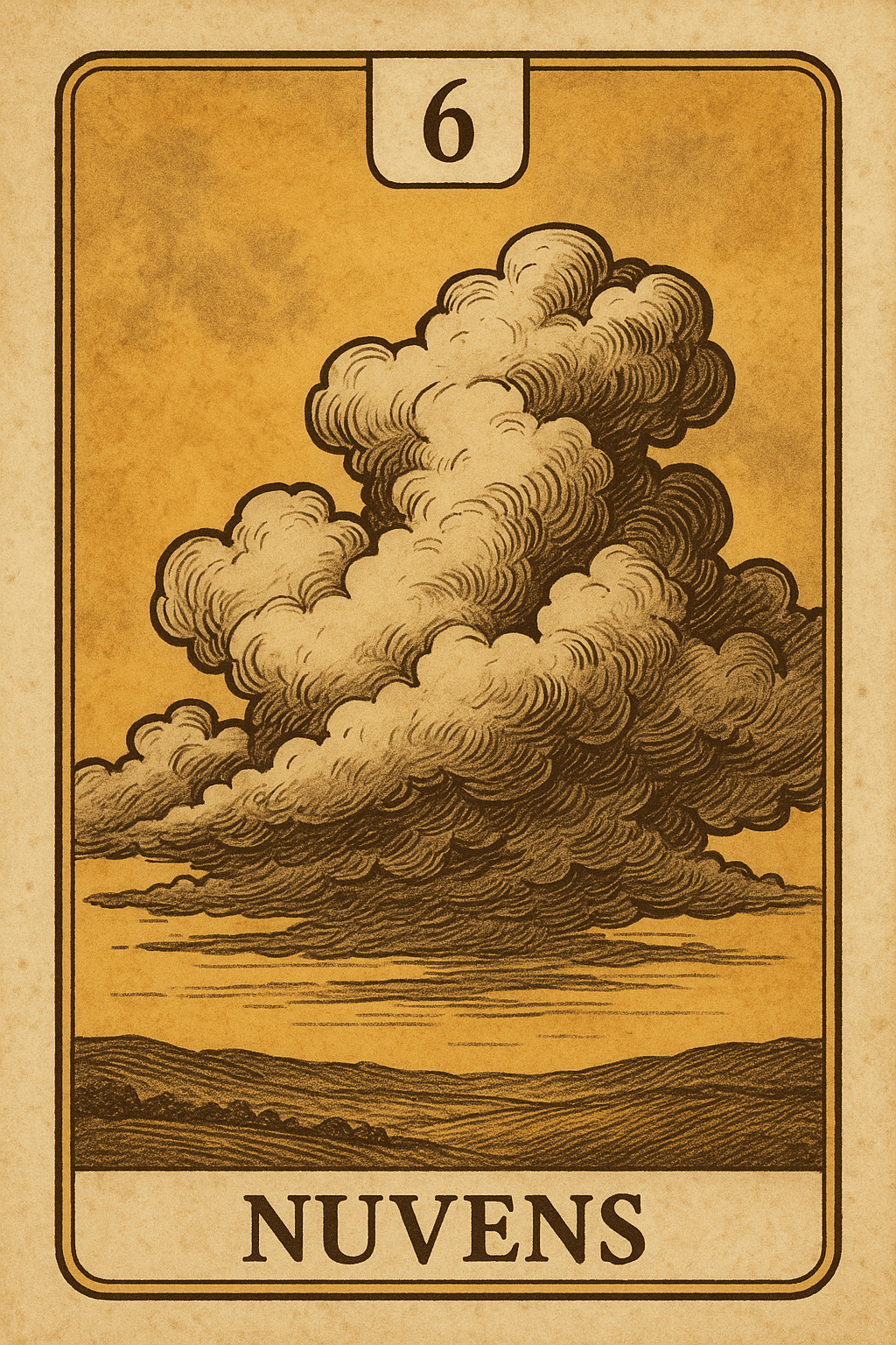 carta 6 baralho cigano