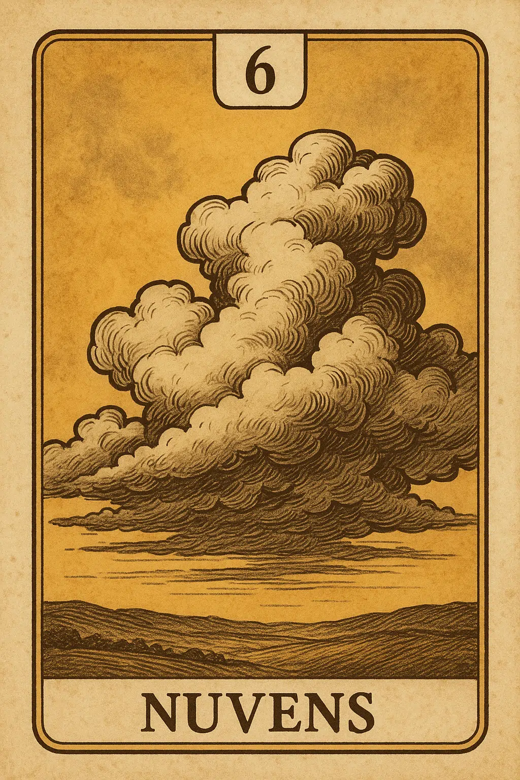 carta 6 baralho cigano