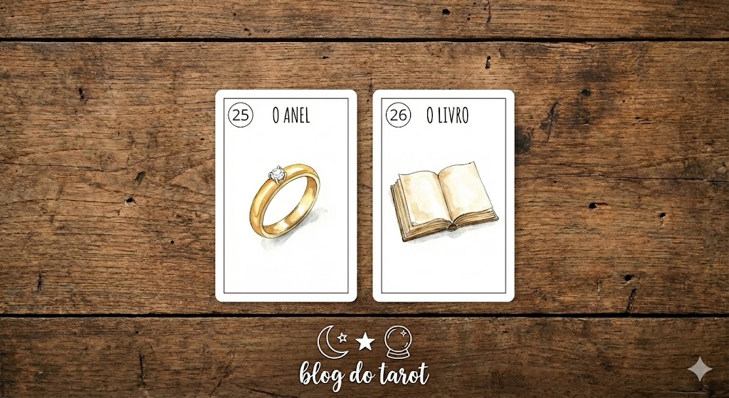 Carta 25 Baralho Cigano Combinações_