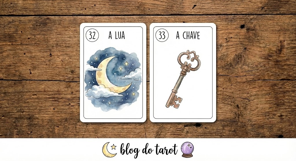 Carta 32 baralho cigano combinações_