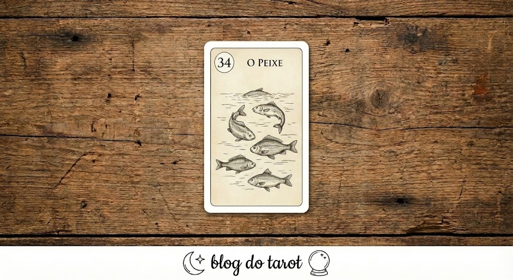  Carta 34 Baralho Cigano Combinações