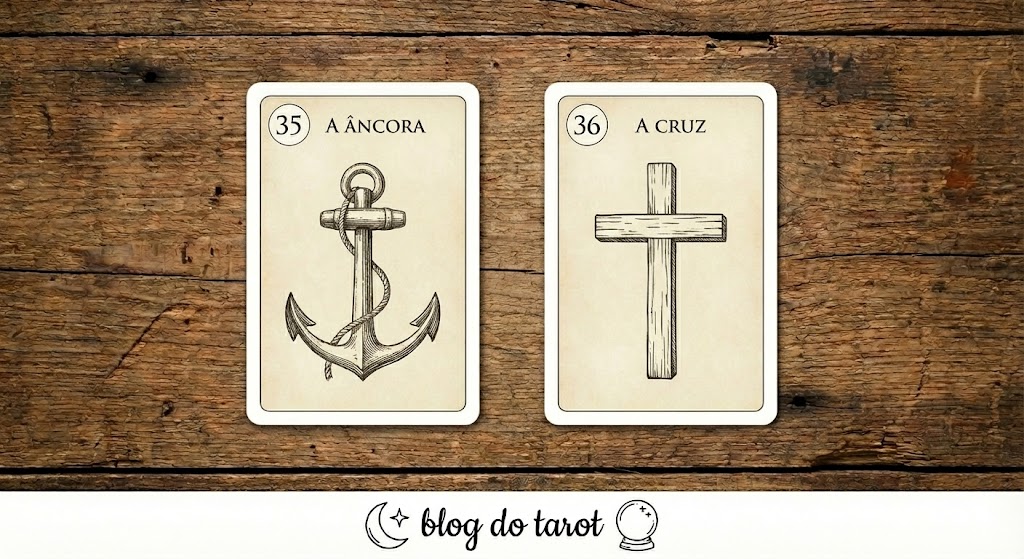 carta 35 do Baralho Cigano combinações