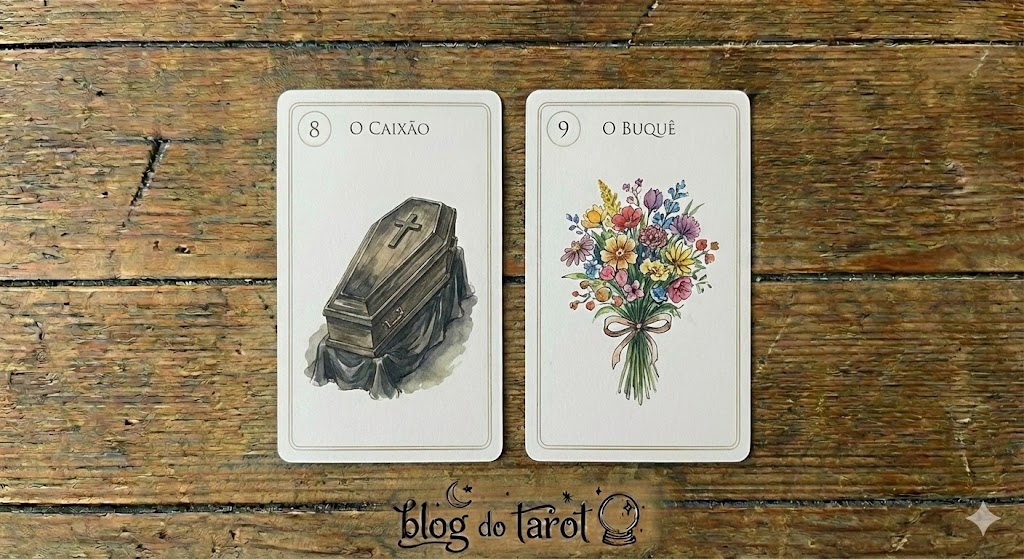 carta 8 baralho cigano combinações