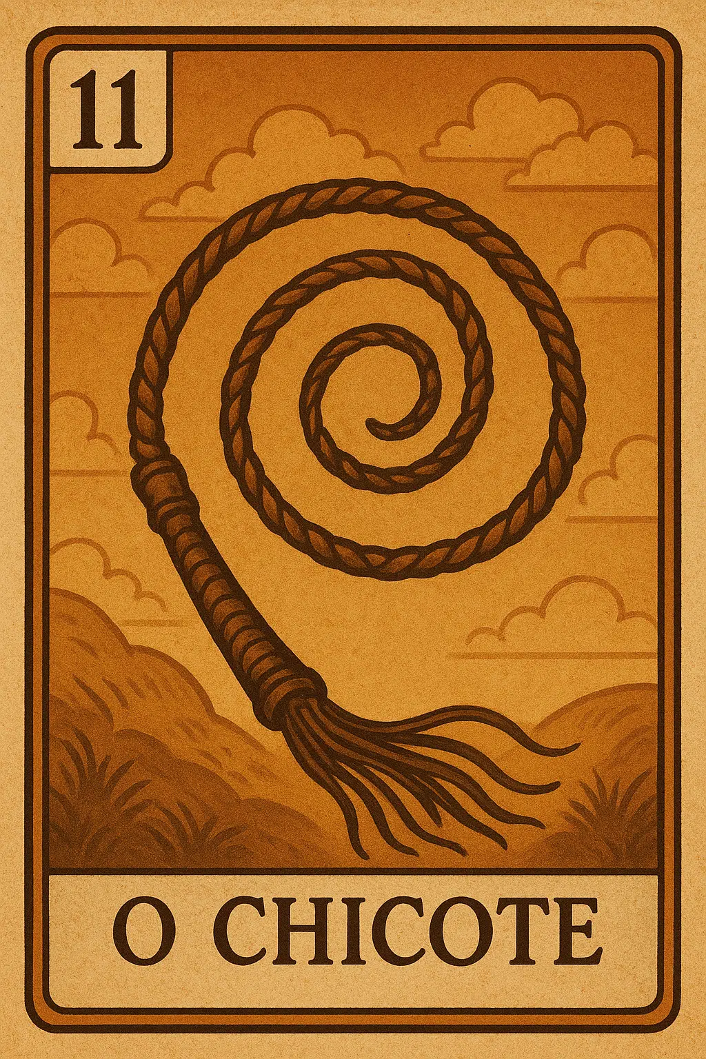 carta 11 baralho cigano
