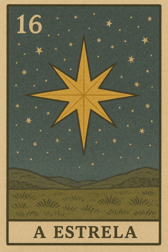 carta 16 baralho cigano