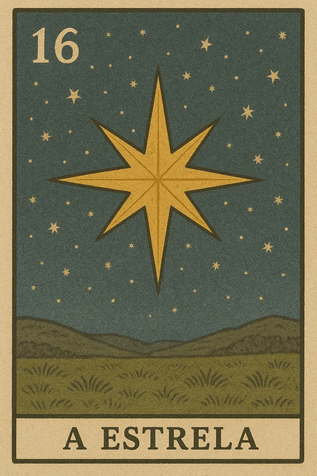 carta 16 baralho cigano