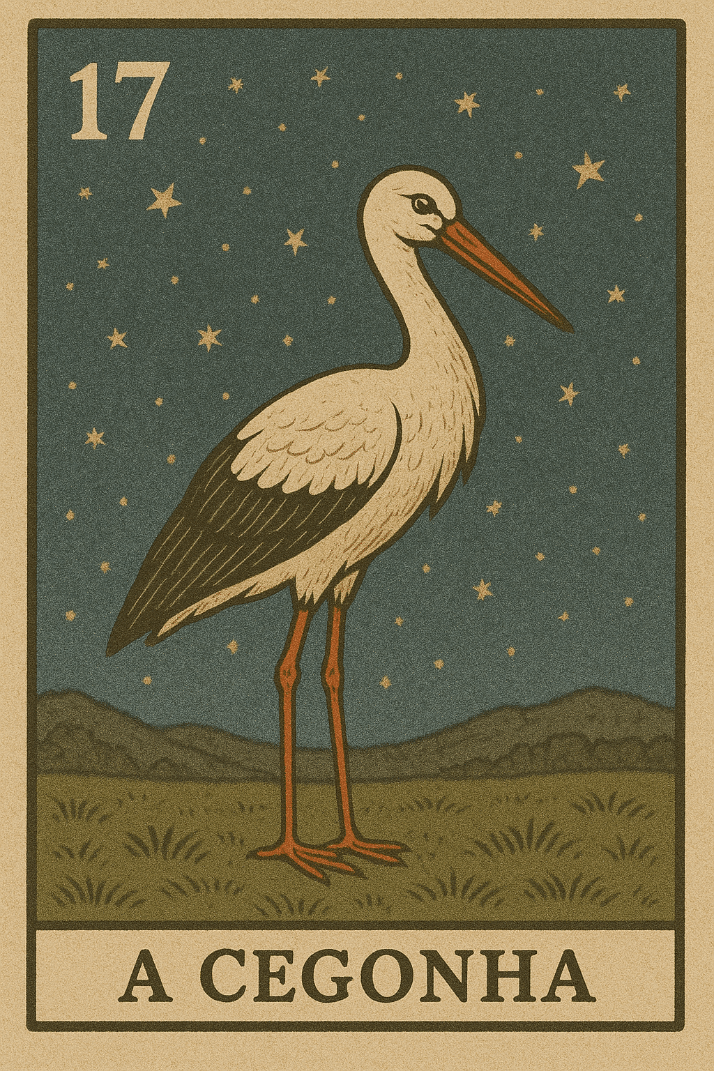 carta 17 baralho cigano