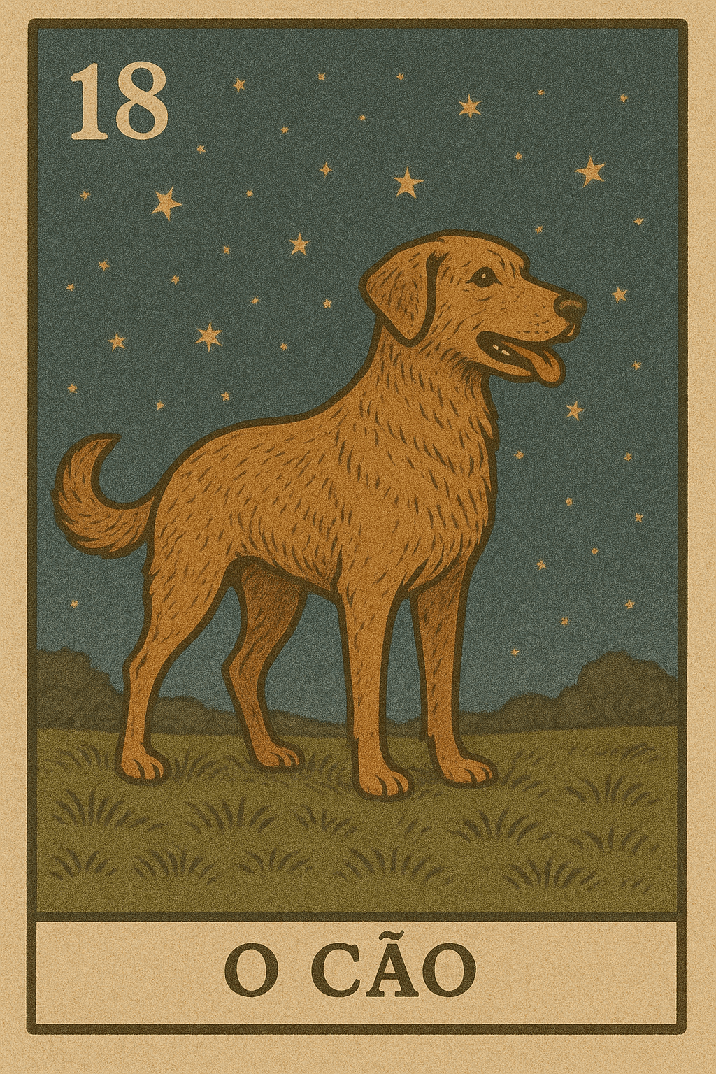 carta 18 baralho cigano