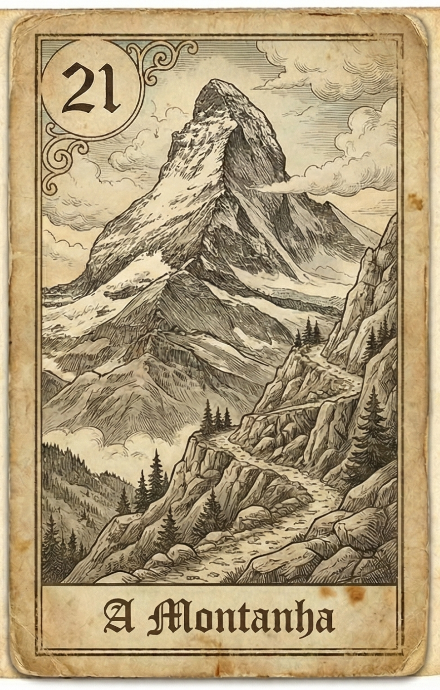 carta 21 baralho cigano