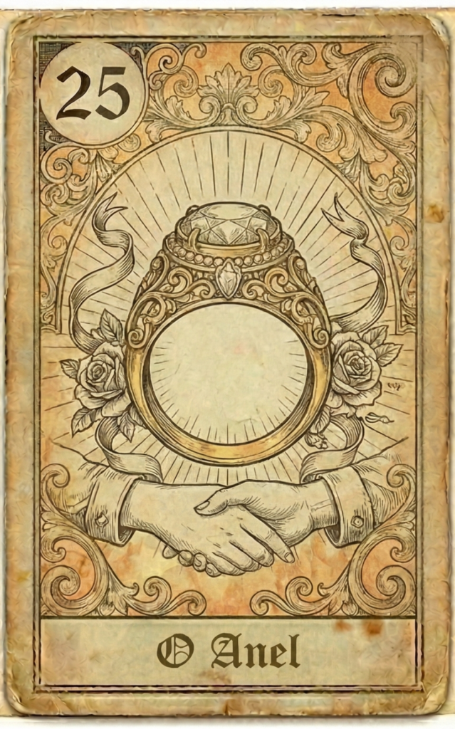carta 25 o anel