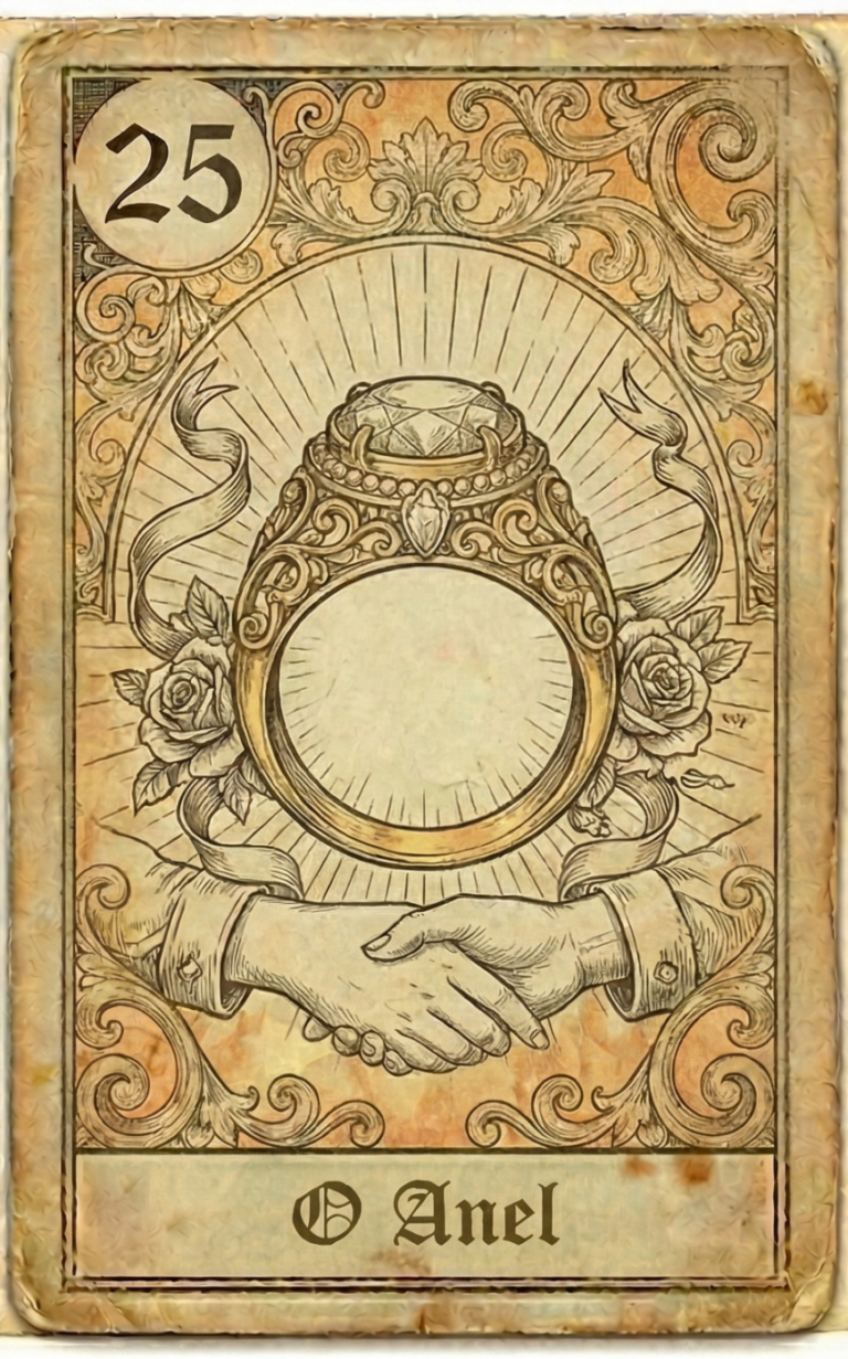 Carta 25 Baralho Cigano: O Anel
