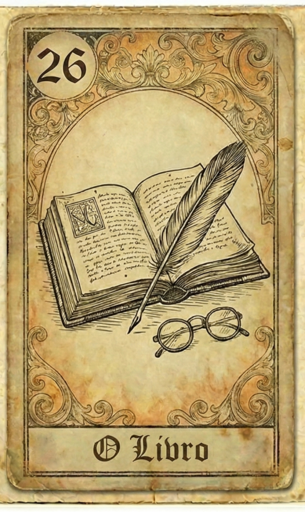 carta 26 baralho cigano